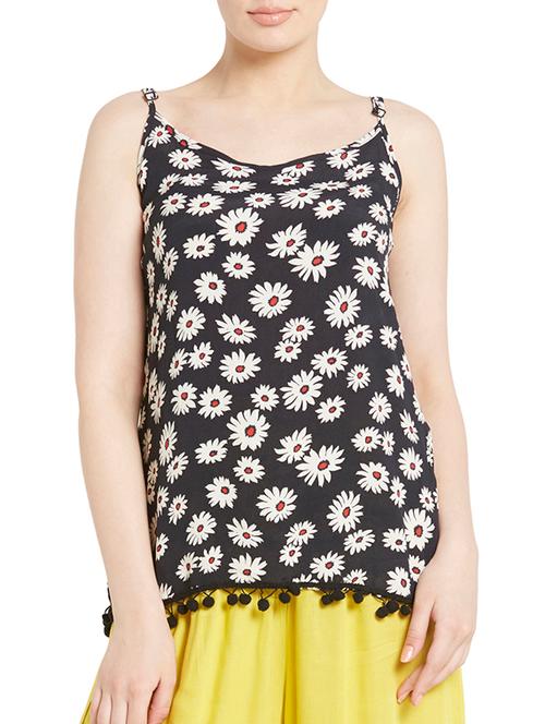 black polyester top - 11090920 - Very Small Image - 1