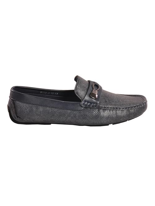 black leather slip ons - 11096803 - Very Small Image - 1