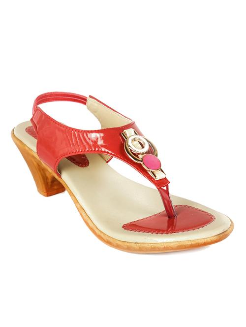 pink patent leather sandals - 11096902 - Very Small Image - 1
