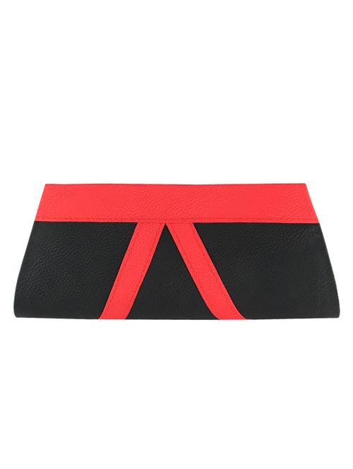 black leatherette clutch - 11100189 - Very Small Image - 1