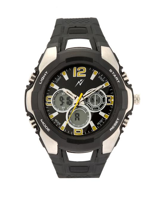 yepme men's analog digital watch - black - 11101933 - Very Small Image - 1