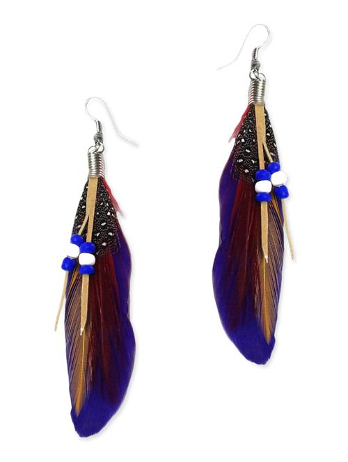 purple metal earring - 11103793 - Very Small Image - 1