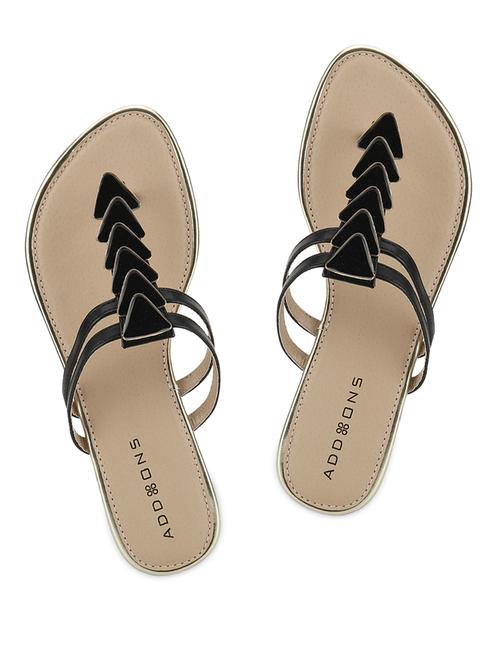 geometric pattern strap flat sandals - 1110552 - Very Small Image - 1