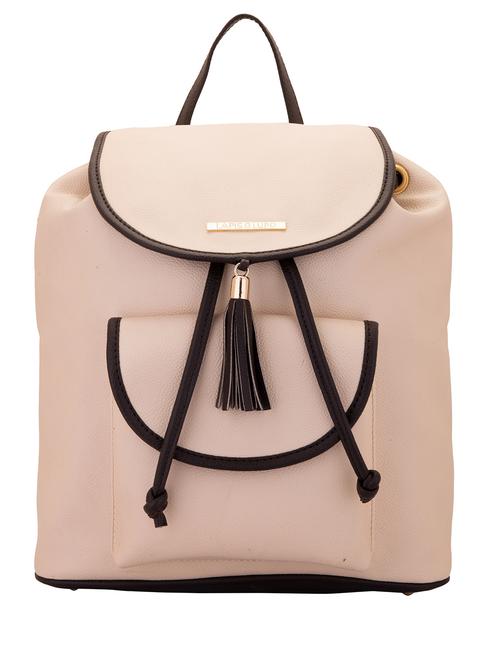 pink leatherette backpack - 11111986 - Very Small Image - 1