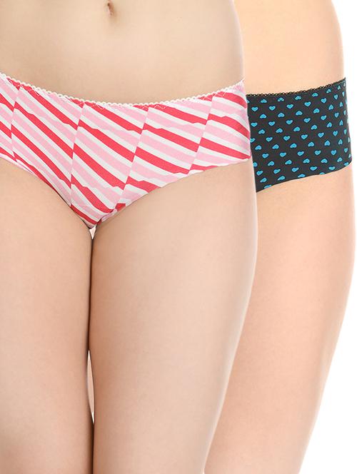 pink, black nylon panty - 11113446 - Very Small Image - 1