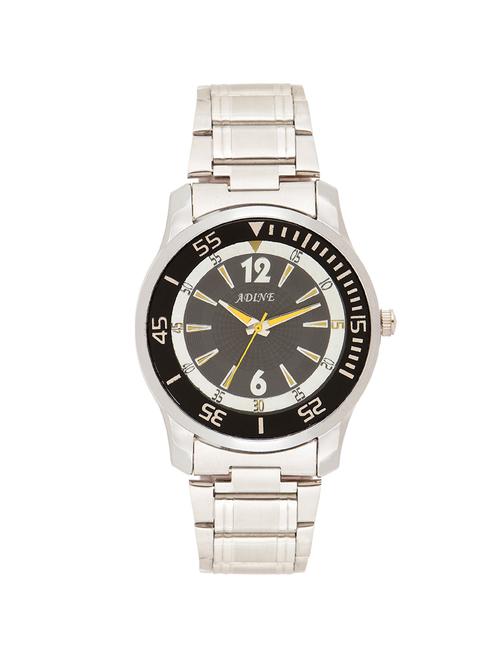 silver stainless steel analog watch - 11114754 - Very Small Image - 1