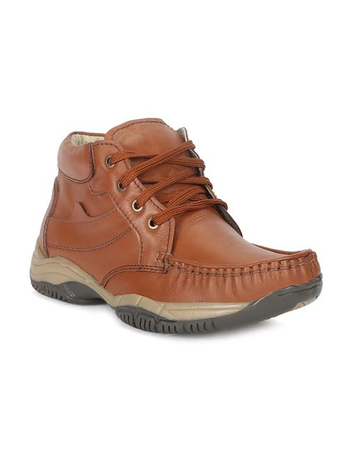 brown lace up ankle boot - 11115934 - Very Small Image - 1