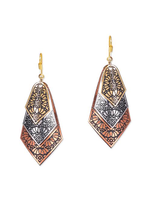 multicolor silver earring - 11118624 - Very Small Image - 1