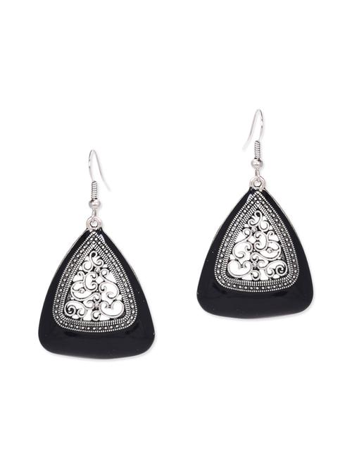 black,silver silver earring - 11118630 - Very Small Image - 1