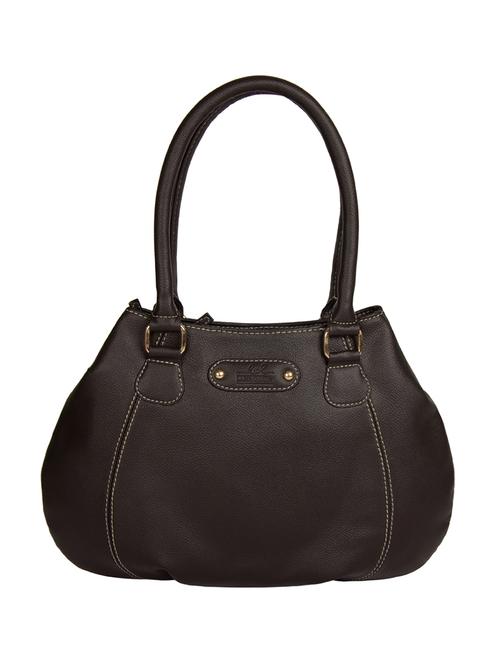brown leatherette handbag - 11119066 - Very Small Image - 1
