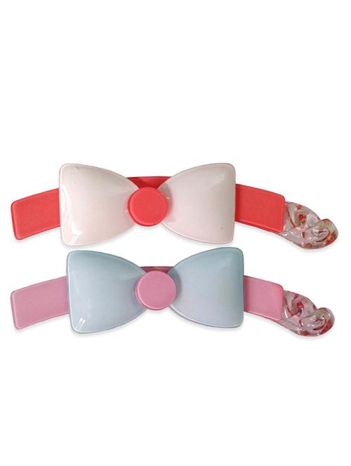 shreya collection combo of 2 multicolour designer banana hair clips - 11122921 - Very Small Image - 1