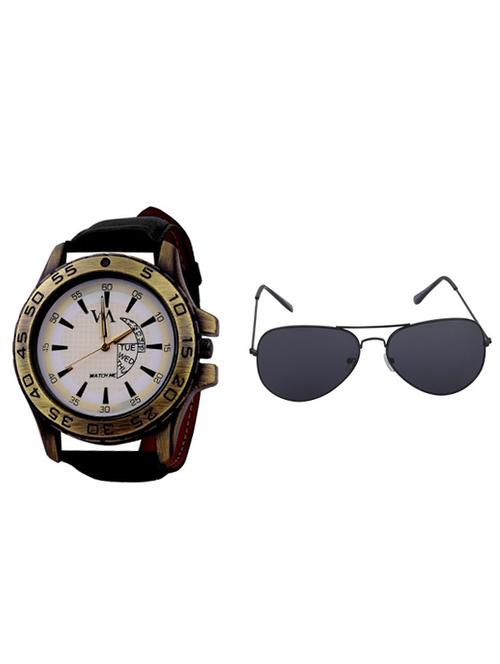 analogue watch and sunglass combo - 11123115 - Very Small Image - 1