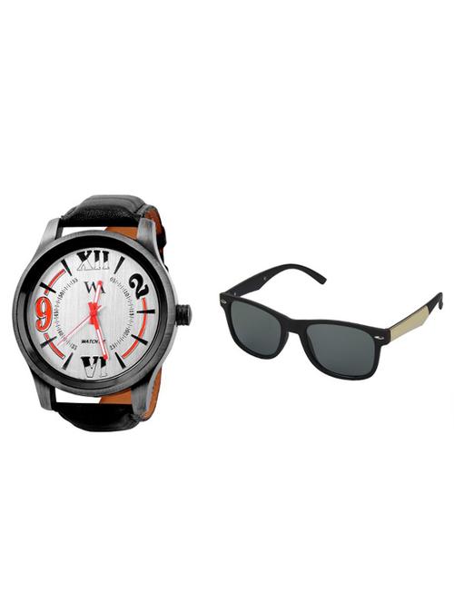analogue watch and sunglass combo - 11123116 - Very Small Image - 1