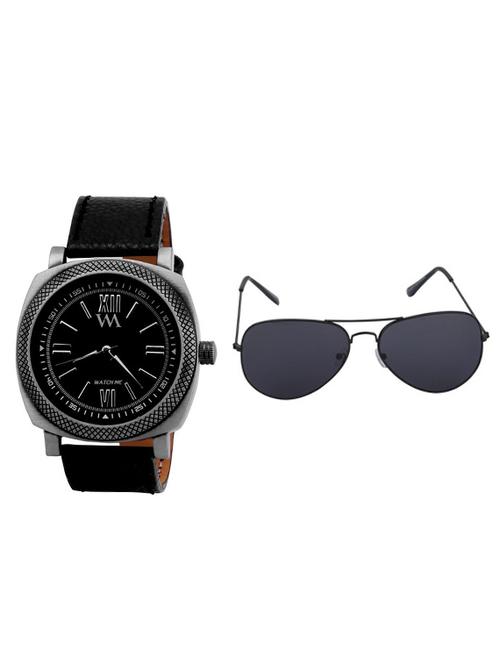 analogue watch and sunglass combo - 11123131 - Very Small Image - 1