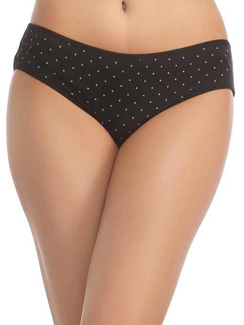 black cotton bikini panty - 11125334 - Very Small Image - 1