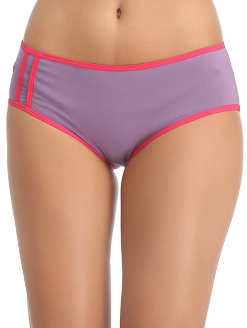 purple cotton hipster panty - 11125362 - Very Small Image - 1
