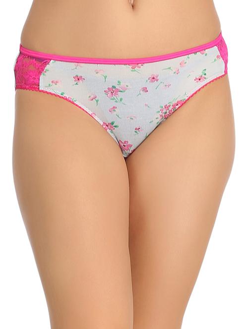 blue lace bikini panty - 11125386 - Very Small Image - 1