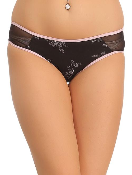 black cotton hipster panty - 11125402 - Very Small Image - 1