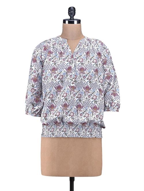 floral print top - 1113188 - Very Small Image - 1