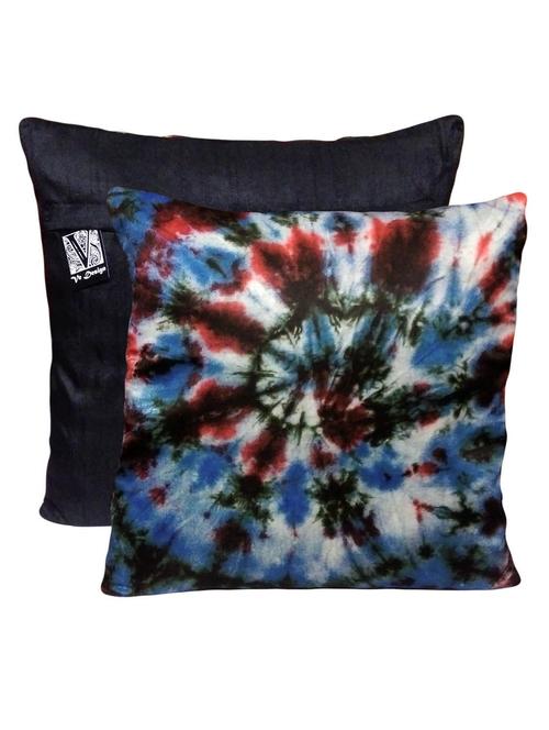 digitally printed spiral look tie-dye effect print cushion cover - 11136688 - Very Small Image - 1