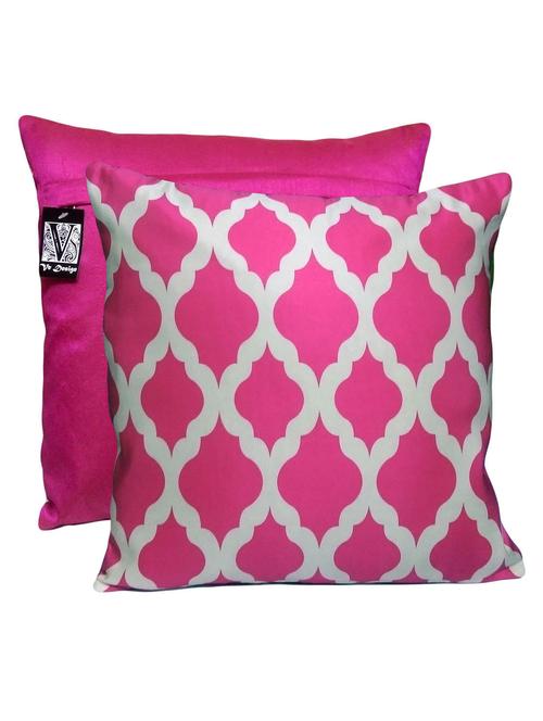 digitally printed big ogee pattern cushion cover - 11136704 - Very Small Image - 1