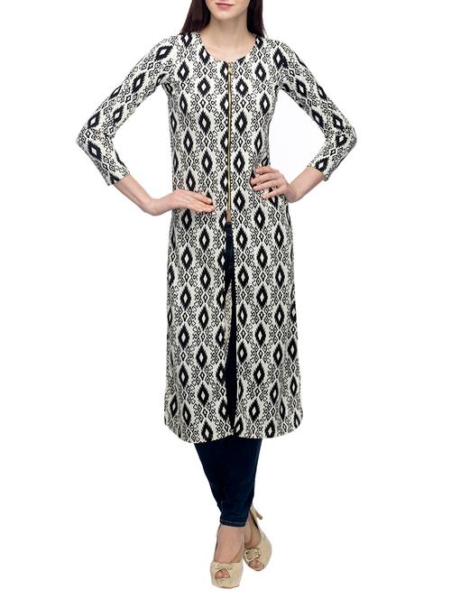 black cotton tunic - 11137359 - Very Small Image - 1