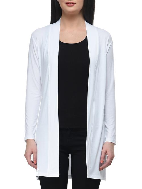 white viscose casual shrug - 11141655 - Very Small Image - 1