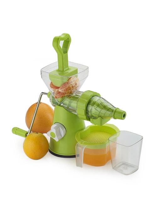 jen premium green hand juicer with juice & pulp collector - 11142204 - Very Small Image - 1