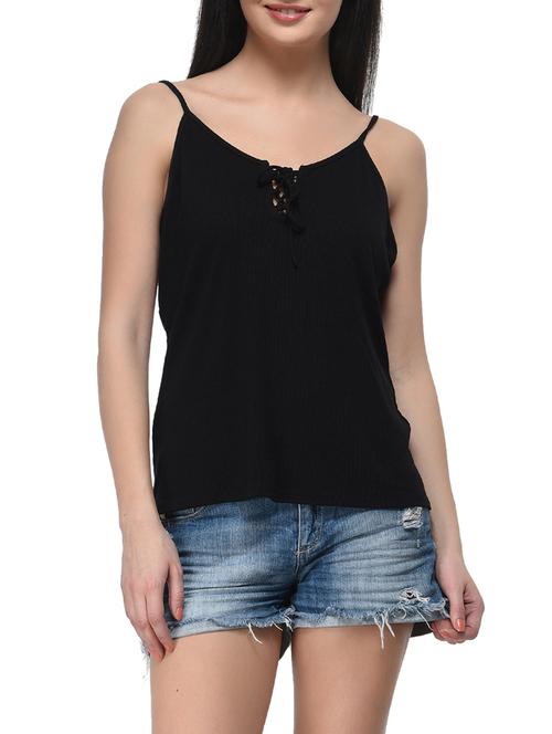 black viscose top - 11142233 - Very Small Image - 1