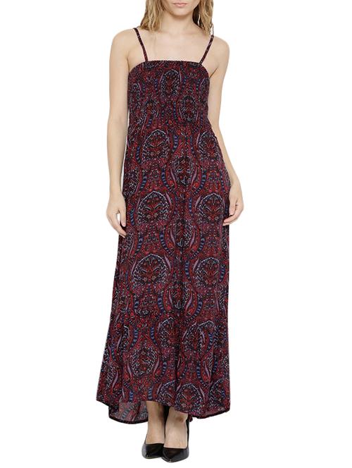purple rayon dress - 11142855 - Very Small Image - 1