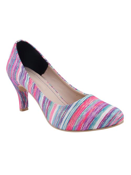 multi colored faux leather pump - 11145989 - Very Small Image - 1