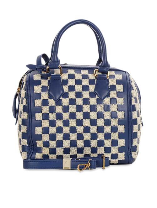checkered dual tone handbag - 1114917 - Very Small Image - 1