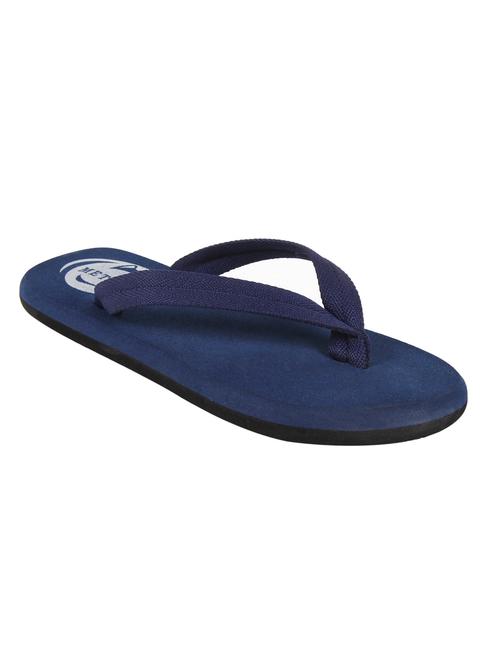 blue leather flip flops - 11153376 - Very Small Image - 1