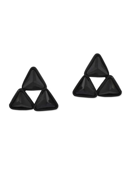 black metal drop earring - 11154026 - Very Small Image - 1
