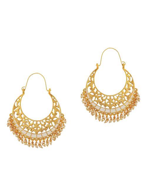 white copper hoop earring - 11154218 - Very Small Image - 1