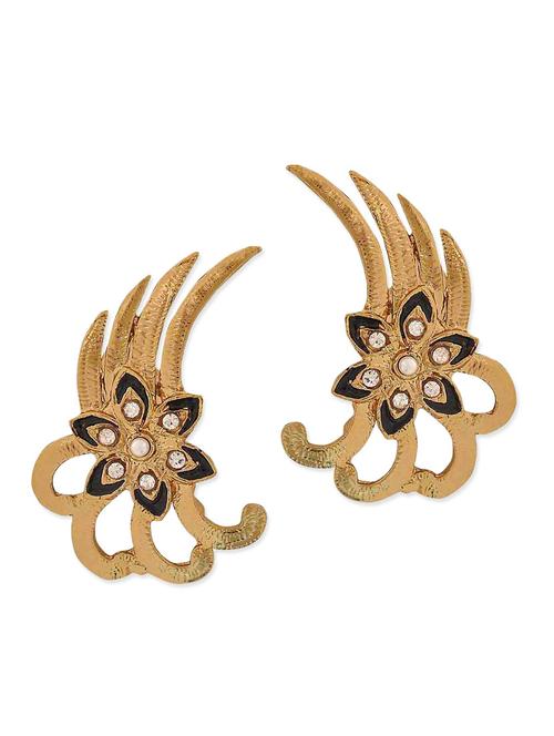 black copper drop earring - 11154243 - Very Small Image - 1