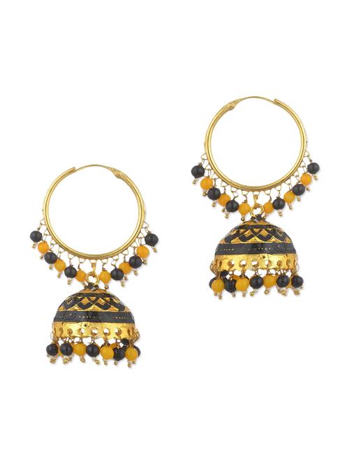 multi colored enamel balli earring - 11154957 - Very Small Image - 1
