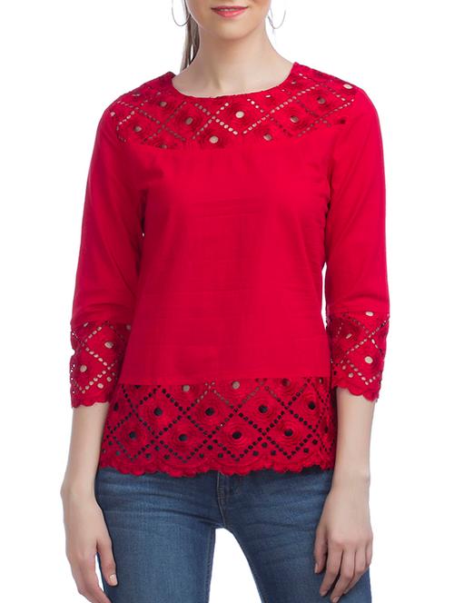 cut work detail top - 11167159 - Very Small Image - 1