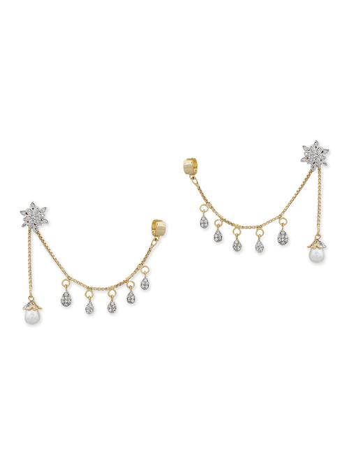 multi brass alloy earring - 11167299 - Very Small Image - 1