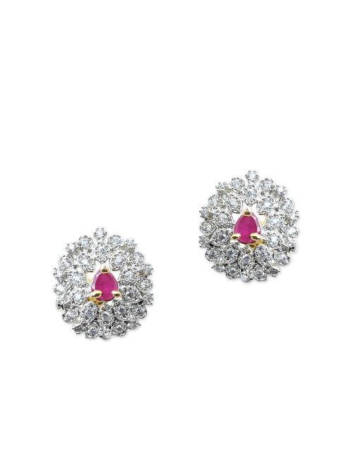 multi colored brass studs earring - 11168451 - Very Small Image - 1