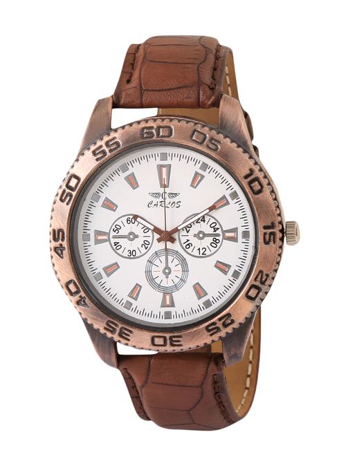carlos designer analog men's watch - 11168870 - Very Small Image - 1