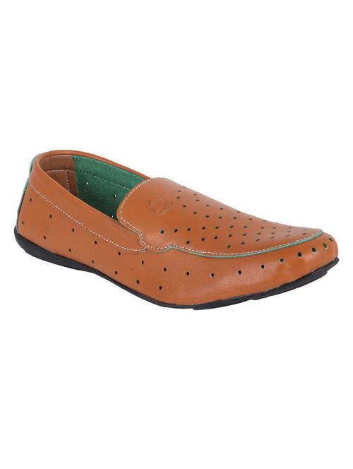 beige leather loafer - 11169261 - Very Small Image - 1