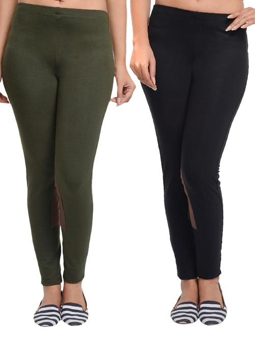 multi colored cotton leggings - 11172165 - Very Small Image - 1