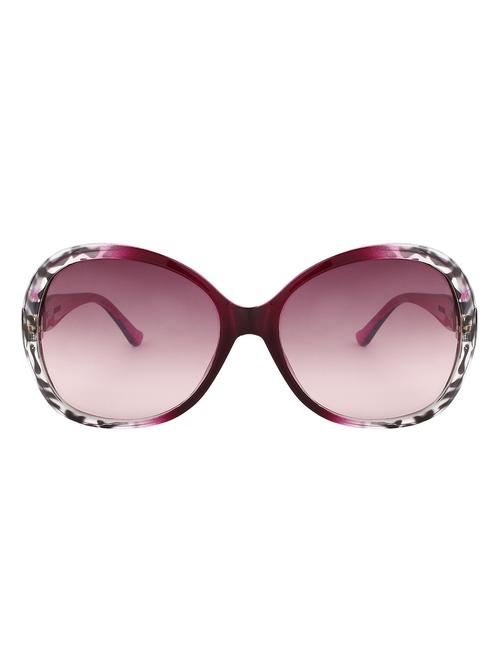 zyaden purple oversized women sunglasses - 11175888 - Very Small Image - 1