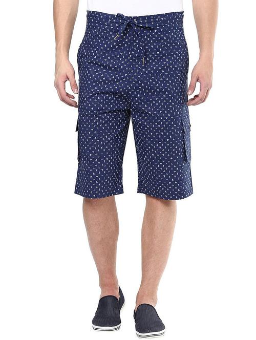 blue cotton shorts - 11178435 - Very Small Image - 1