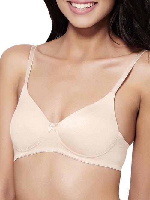 beige nylon regular bra - 11178536 - Very Small Image - 1