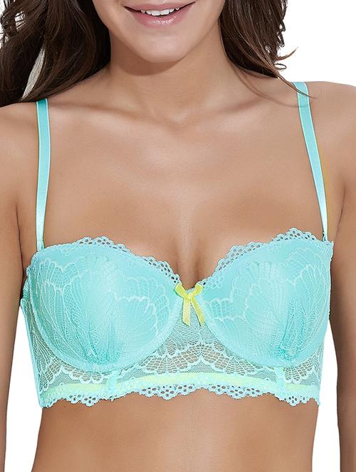 light blue nylon bra - 11178576 - Very Small Image - 1
