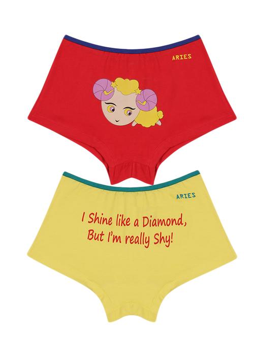multi colored cotton panty - 11178614 - Very Small Image - 1