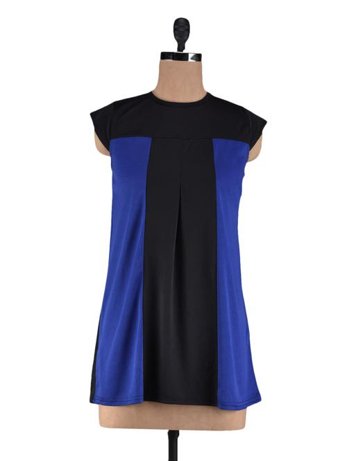 colour block poly knit top - 1117974 - Very Small Image - 1