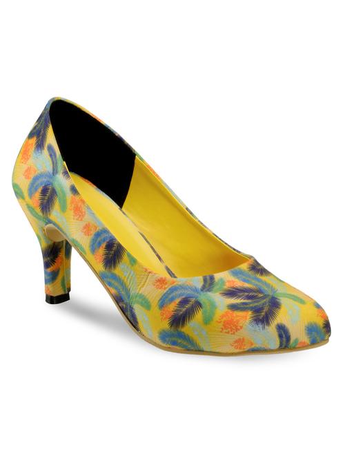 yellow canvas slip on pumps - 11181034 - Very Small Image - 1